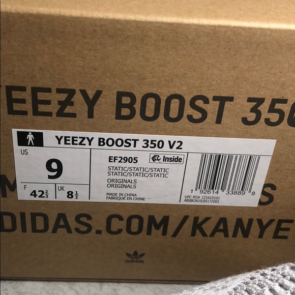 Yeezy 350 v2 Static Non-Reflecitve